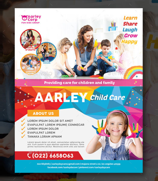 23+ Day Care Flyer Templates Free & Premium Download