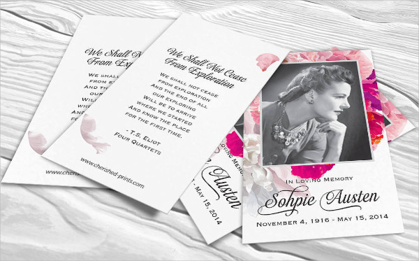 Funeral Stationery Templates - 11+ Free PSD, AI, Vector Format Download