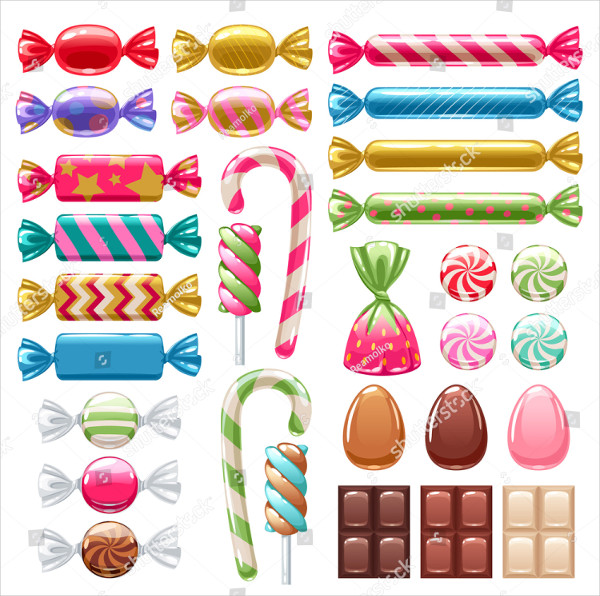 23  candy bar wrapper mock-ups