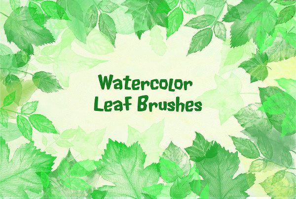 leaf brush photoshop