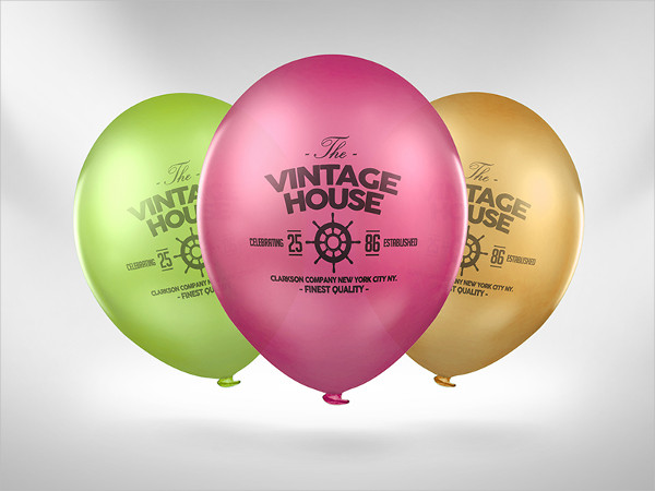 Download Balloon Mockups - 19+ Free PSD, AI, EPS, Vector Format ...