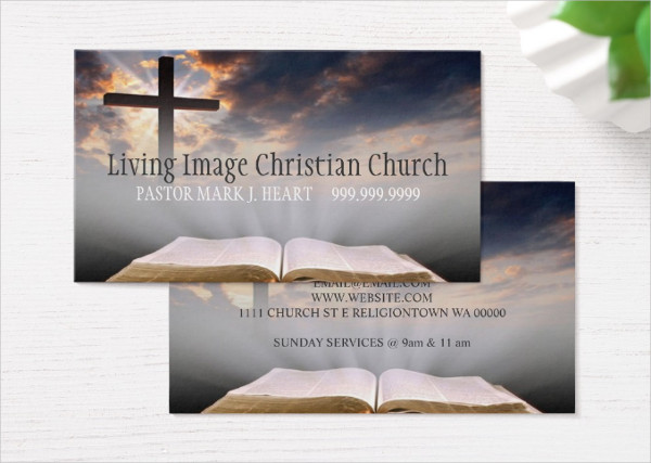 Church Business Card Template 25  Free Premium Download