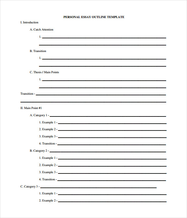 16+ Essay Templates Free Word, PDF Documents Download