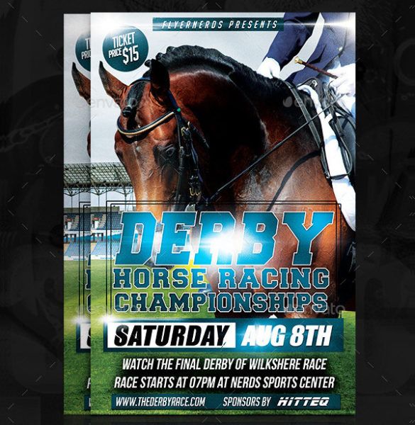 Horse Racing Flyer Template - 21+ PSD, AI, EPS Format Download