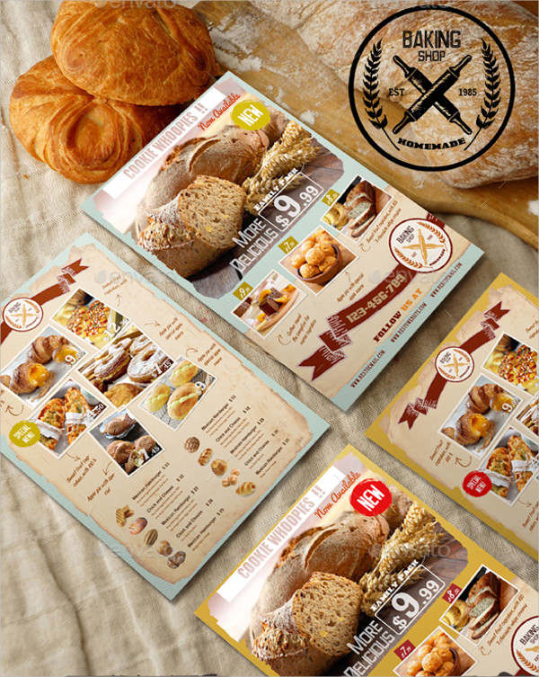 Bakery Flyer Design - 25+ Free & Premium Download
