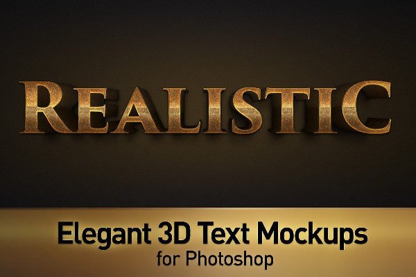 Download 3D Text Mockup PSD - 21+ Free & Premium Download
