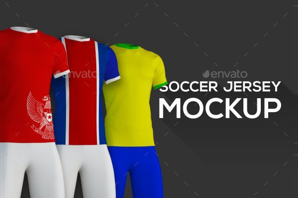 Download Jersey Mockup Templates | Football Jersey Templates and More