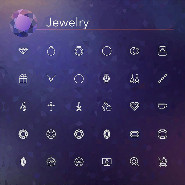 Jewelry Icons - 161+ Free PSD, AI, EPS, Vector Format Download